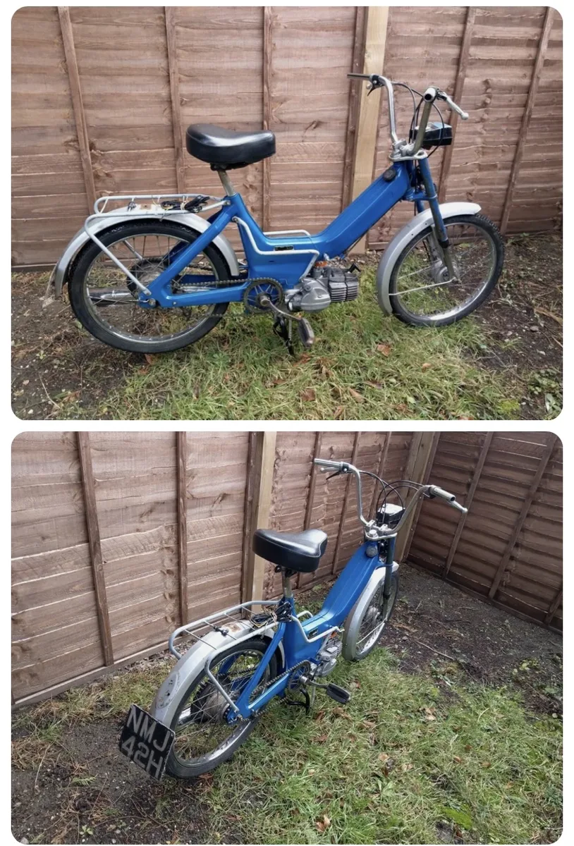 The original eBay listing for the Puch Maxi